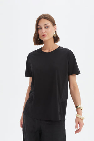 RAGLAN BACK COMBI TEE