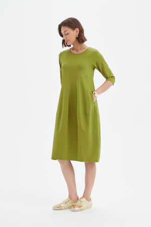 DIAGONAL SEAM SUMMER DRESS