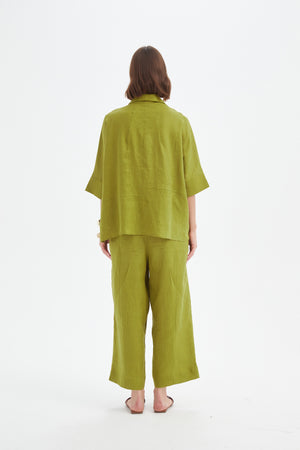 SEAM DETAIL BOXY SHIRT