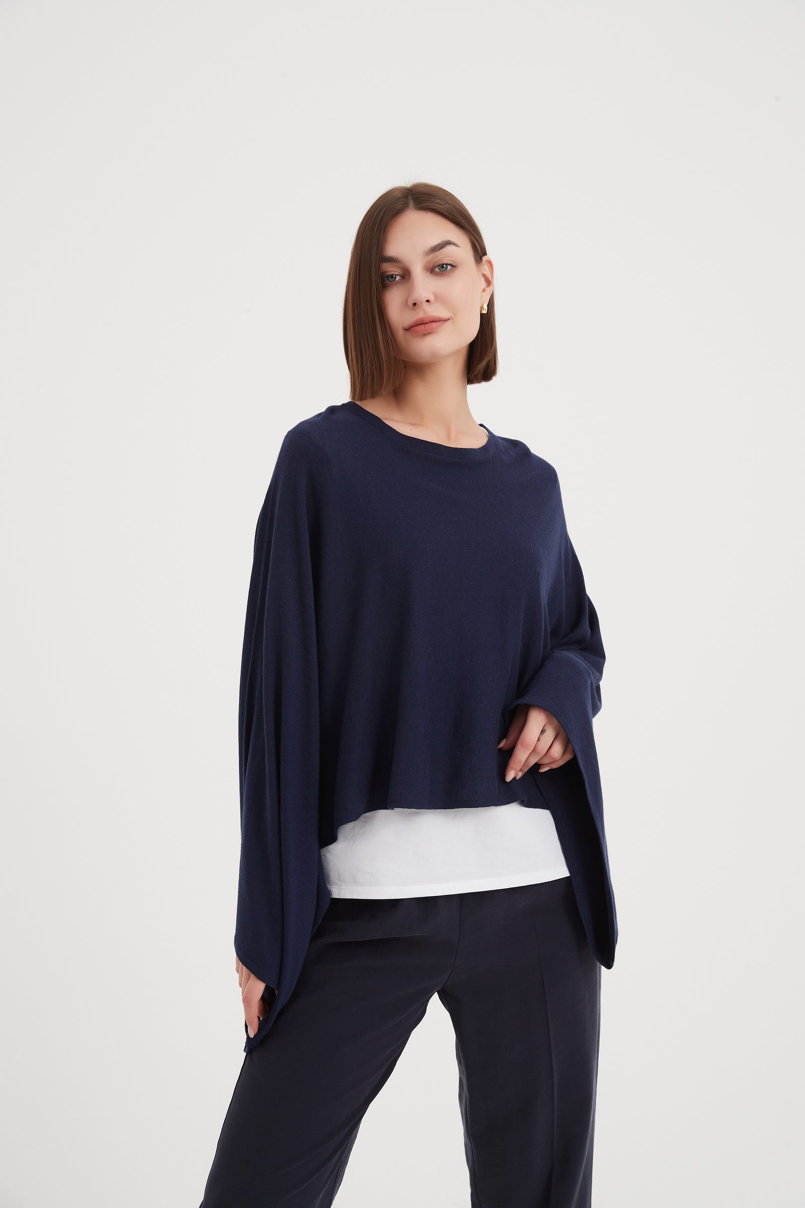 OVERSIZED KNIT LAYER TOP