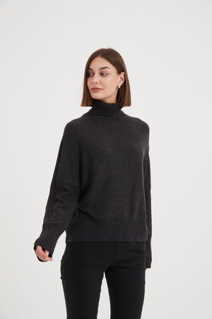 ROLL NECK KNIT