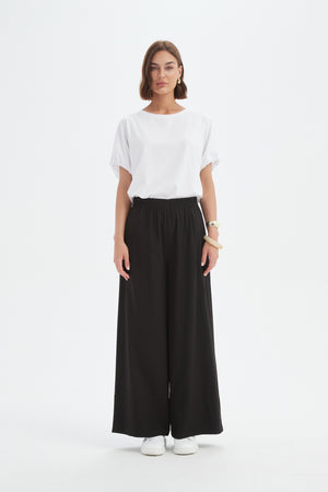 DEEP CUFF PALAZZO PANT
