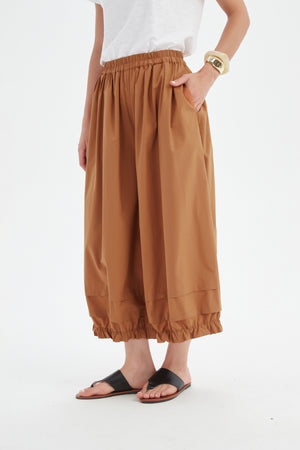 RUFFLE CUFF EASY PANT