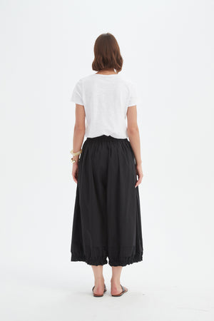 RUFFLE CUFF EASY PANT