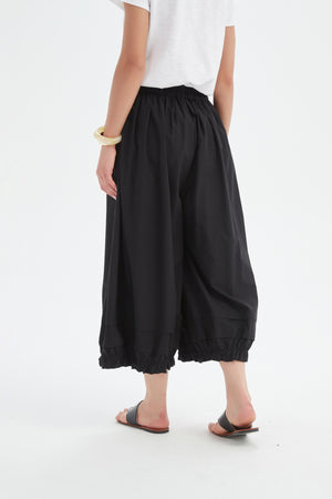 RUFFLE CUFF EASY PANT