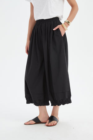 RUFFLE CUFF EASY PANT