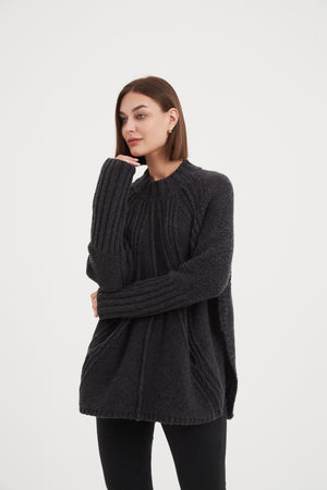 RIB DETAIL KNIT