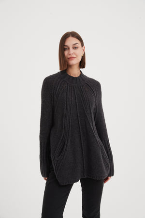 RIB DETAIL KNIT