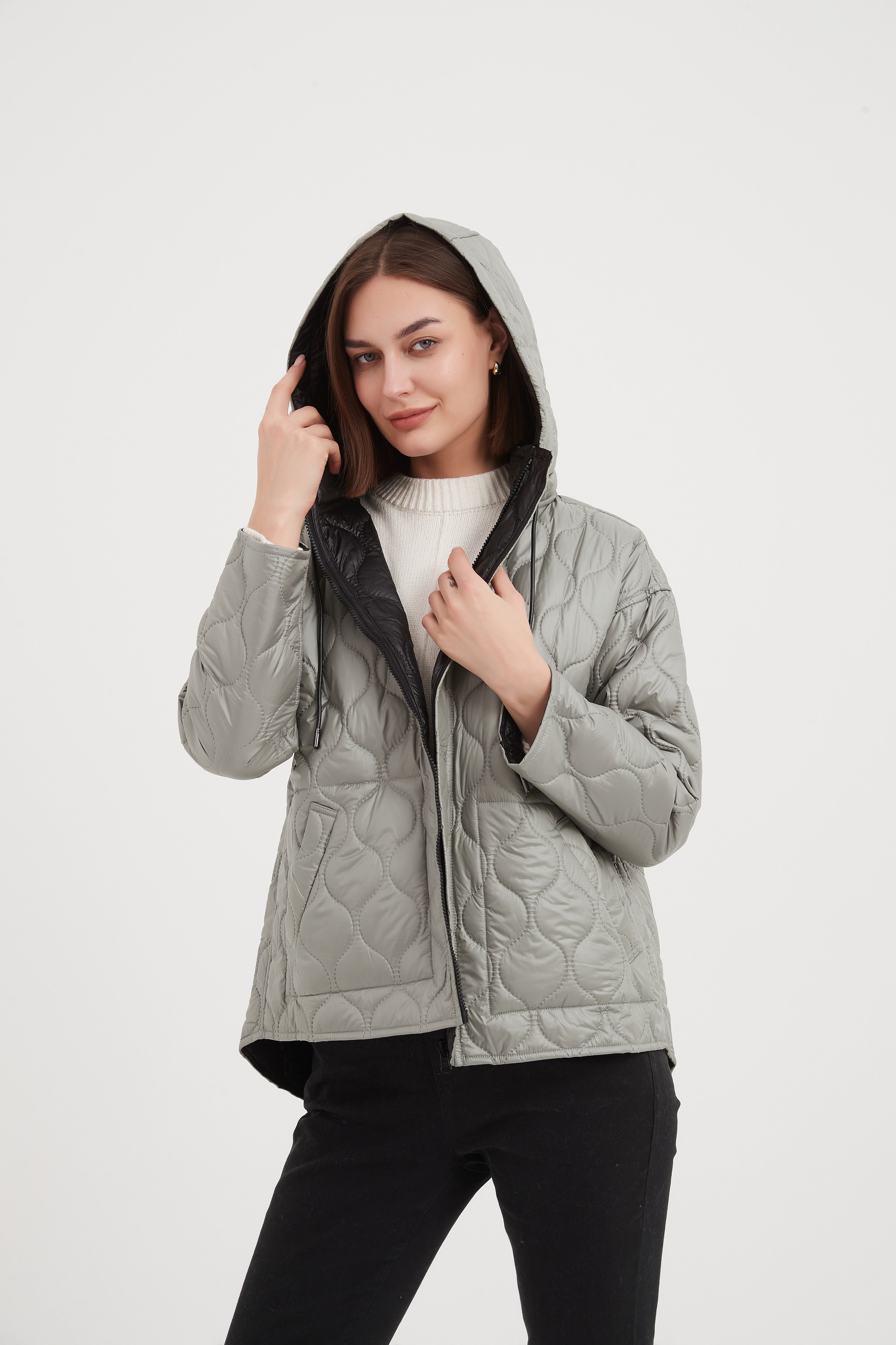 Reversible winter jacket deals