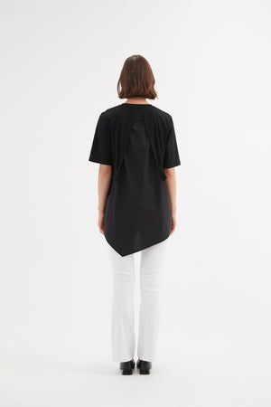 SPLIT BACK COMBI TEE