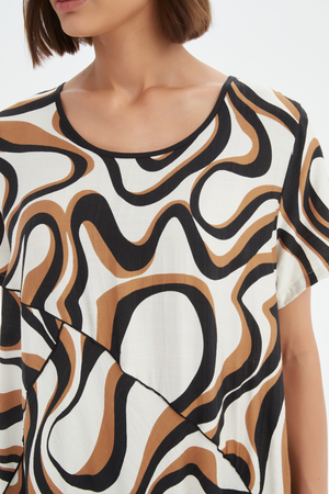 PANEL PRINT DRESS