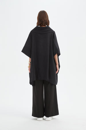 [PRE-ORDER] OVERSIZED COLLAR PONCHO