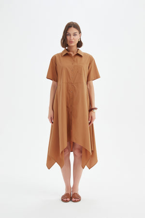 HANKY HEM SHIRT DRESS