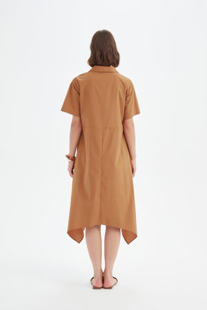 HANKY HEM SHIRT DRESS