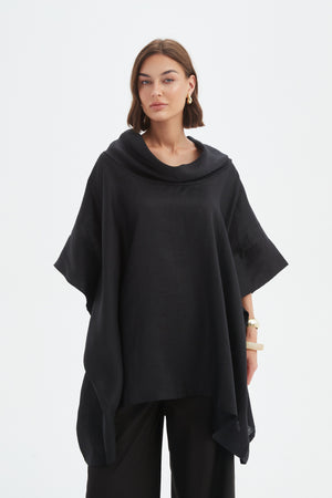 [PRE-ORDER] OVERSIZED COLLAR PONCHO