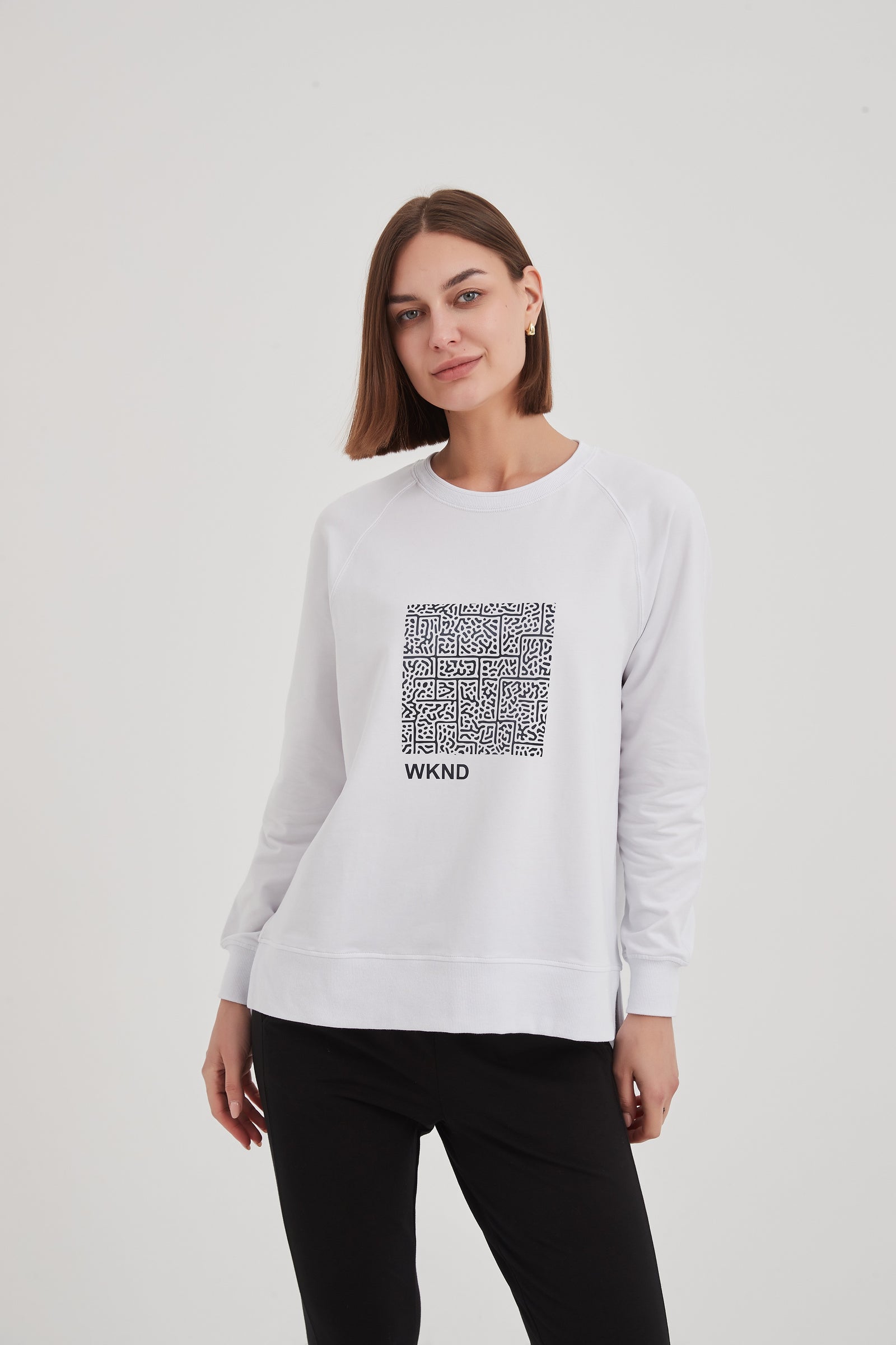 WEEKEND ART PRINT SWEAT