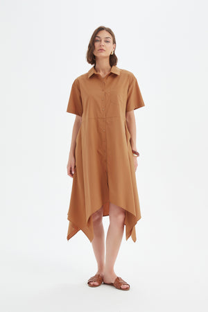 HANKY HEM SHIRT DRESS