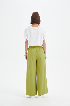 DEEP CUFF PALAZZO PANT