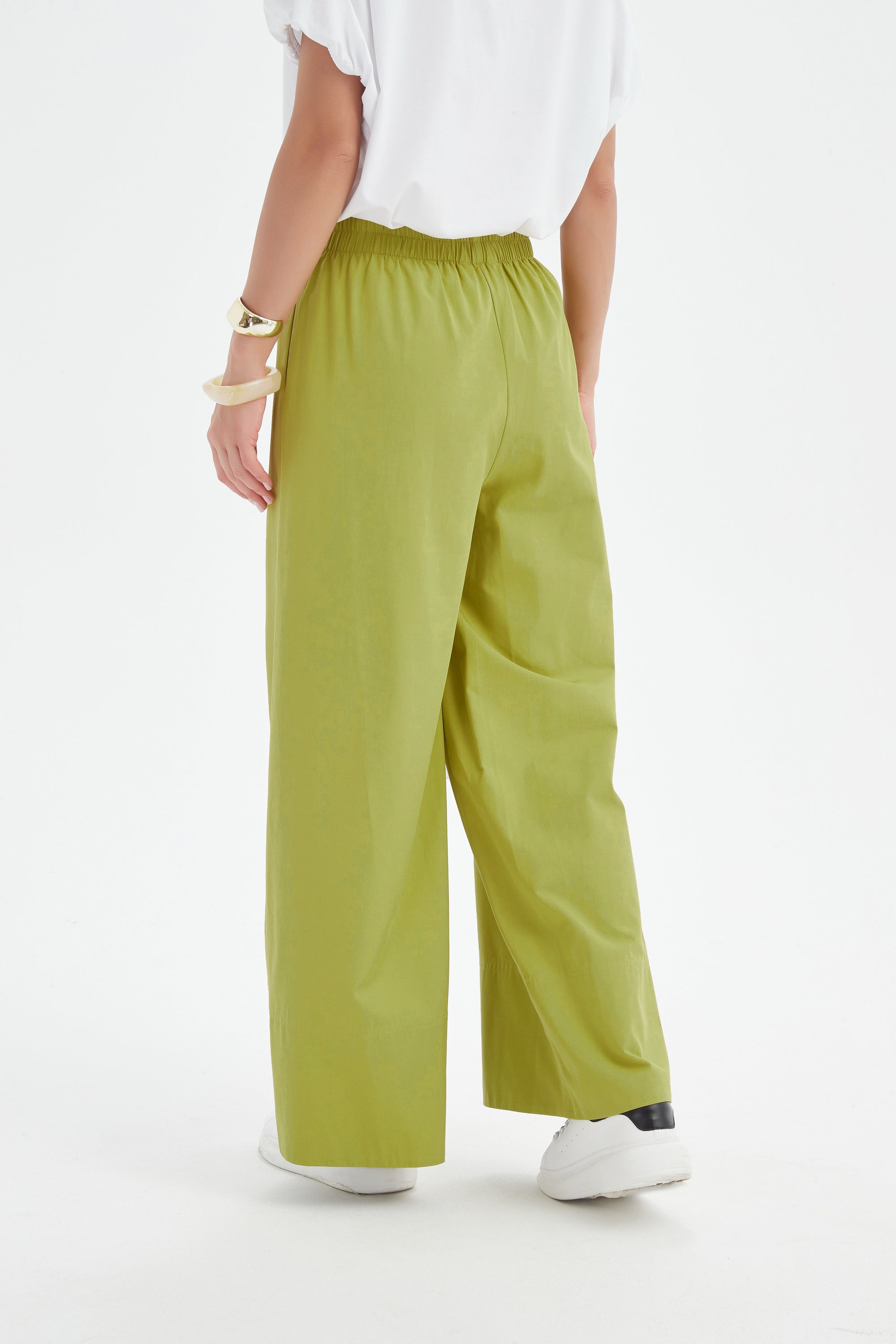 DEEP CUFF PALAZZO PANT