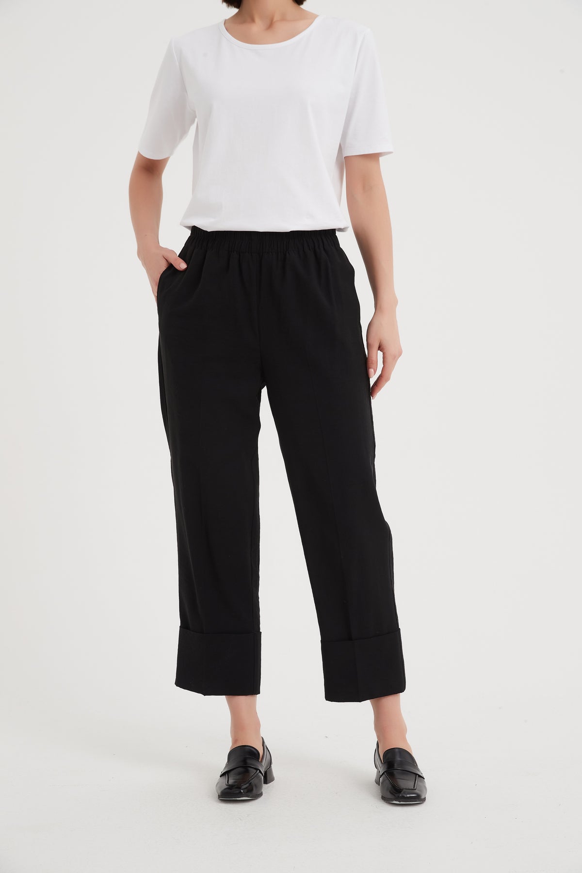 Home PLUS SIZE DEEP CUFF PANT