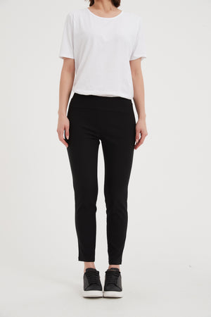 STRAIGHT CROP PANT - HIGH ANKLE
