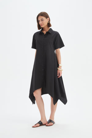 HANKY HEM SHIRT DRESS