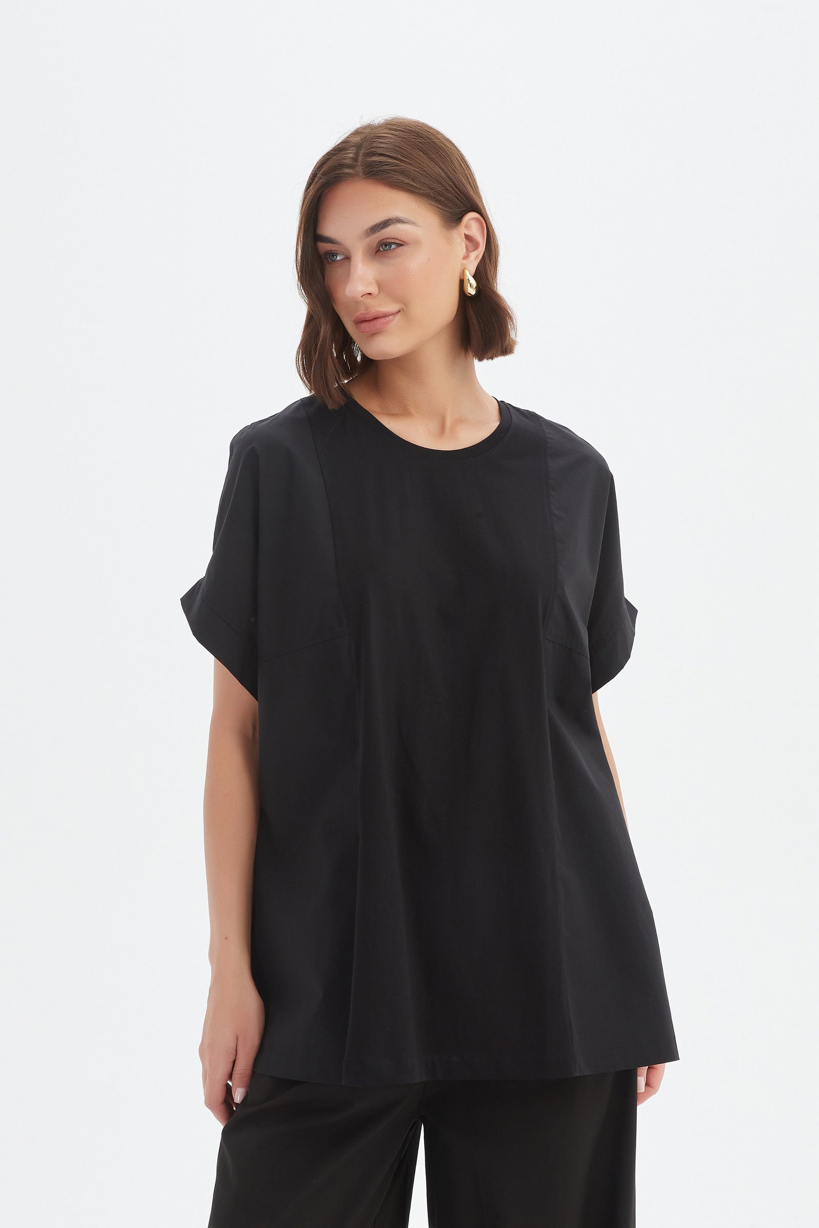 BOXY PANEL COMBI TEE