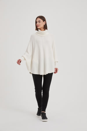 HIGH NECK OVERSIZED KNIT