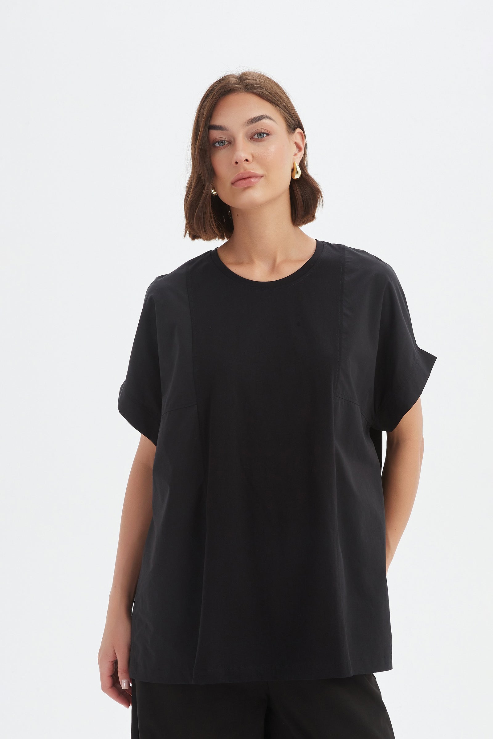 BOXY PANEL COMBI TEE