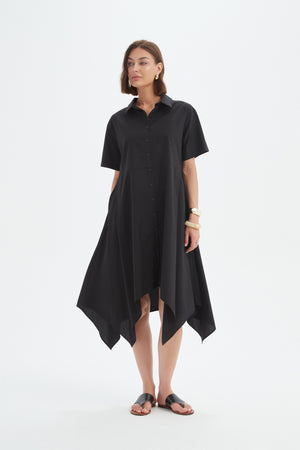 HANKY HEM SHIRT DRESS