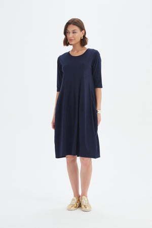DIAGONAL SEAM SUMMER DRESS