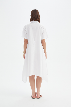 HANKY HEM SHIRT DRESS