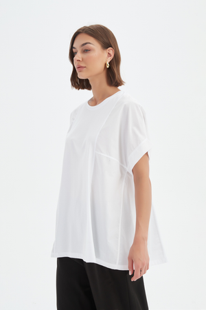 BOXY PANEL COMBI TEE