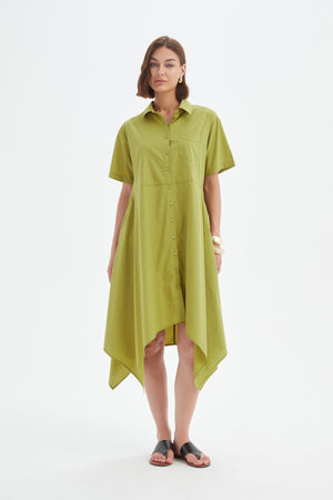 HANKY HEM SHIRT DRESS