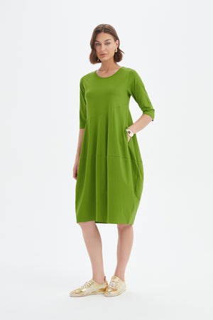 DIAGONAL SEAM SUMMER DRESS