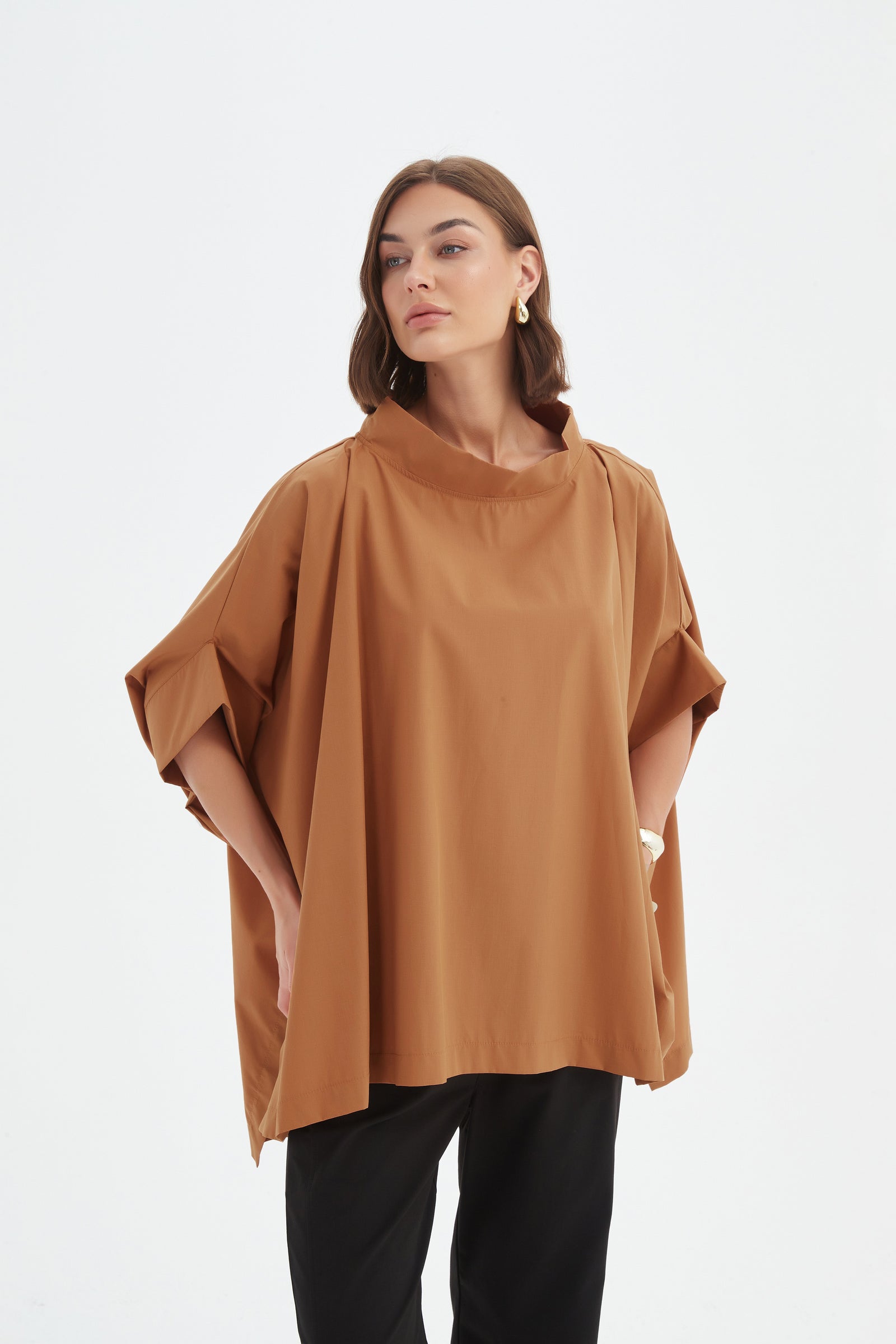 STATEMENT NECK TUNIC