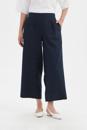 CROPPED WIDE LEG PANT