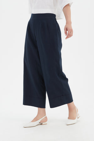 CROPPED WIDE LEG PANT