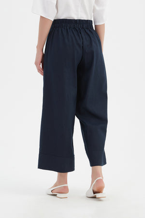 CROPPED WIDE LEG PANT