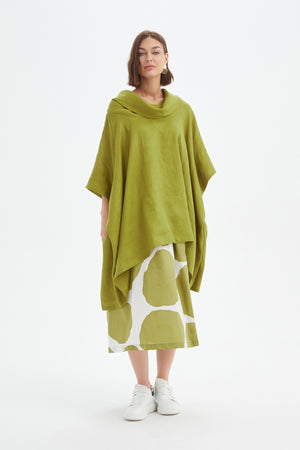 [PRE-ORDER] OVERSIZED COLLAR PONCHO