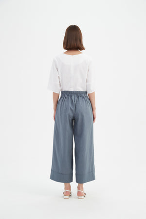 CROPPED WIDE LEG PANT