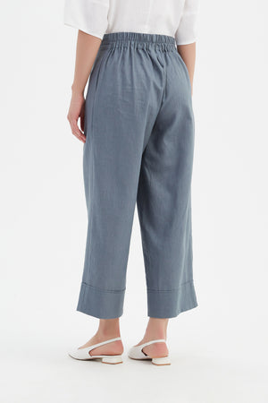 CROPPED WIDE LEG PANT