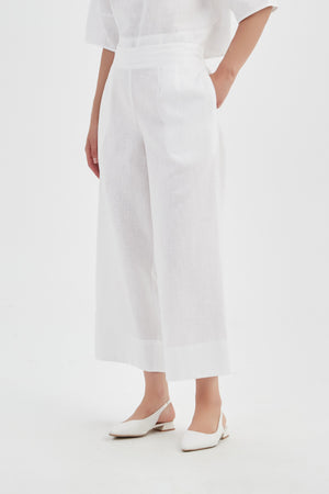 CROPPED WIDE LEG PANT