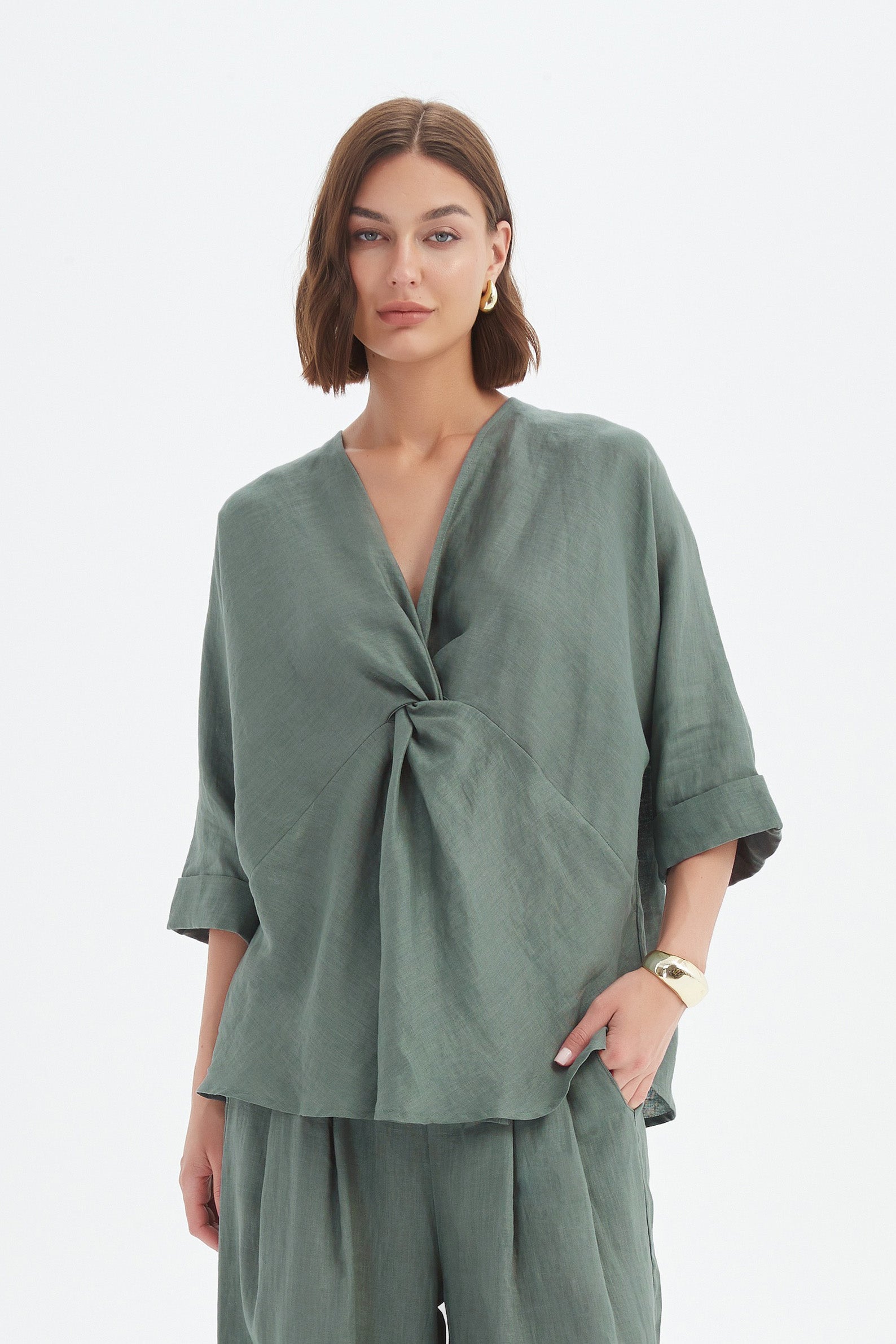 TWIST FRONT TOP