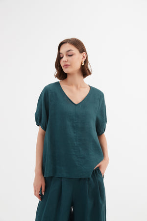 BISHOP SLEEVE TOP