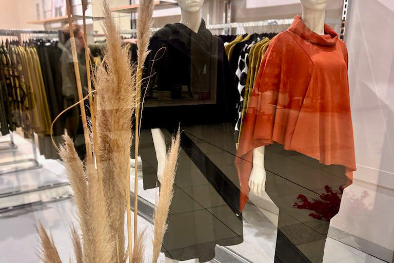 Tirelli women’s blouse casual lightweight chic neutral