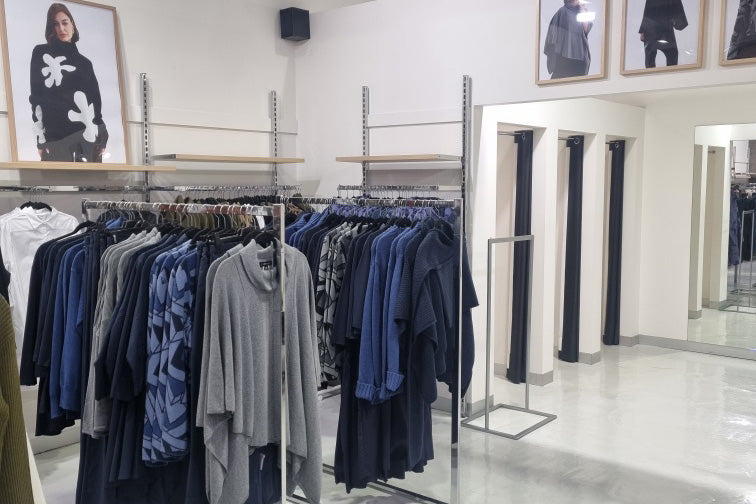 Tirelli blouse modern chic tailored feminine cut