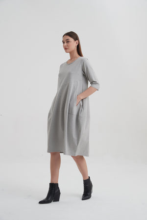 DIAGONAL SEAM DRESS (WINTER VERSION)