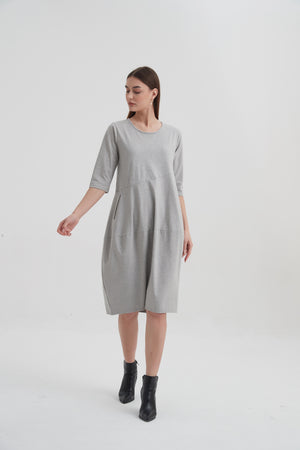 DIAGONAL SEAM DRESS (WINTER VERSION)