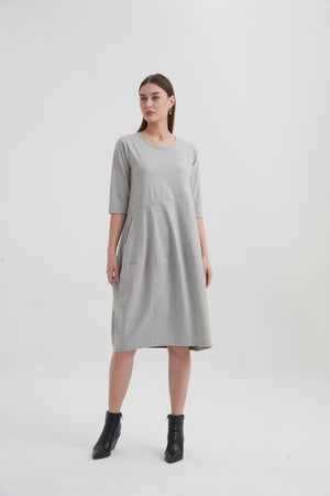 DIAGONAL SEAM DRESS (WINTER VERSION)